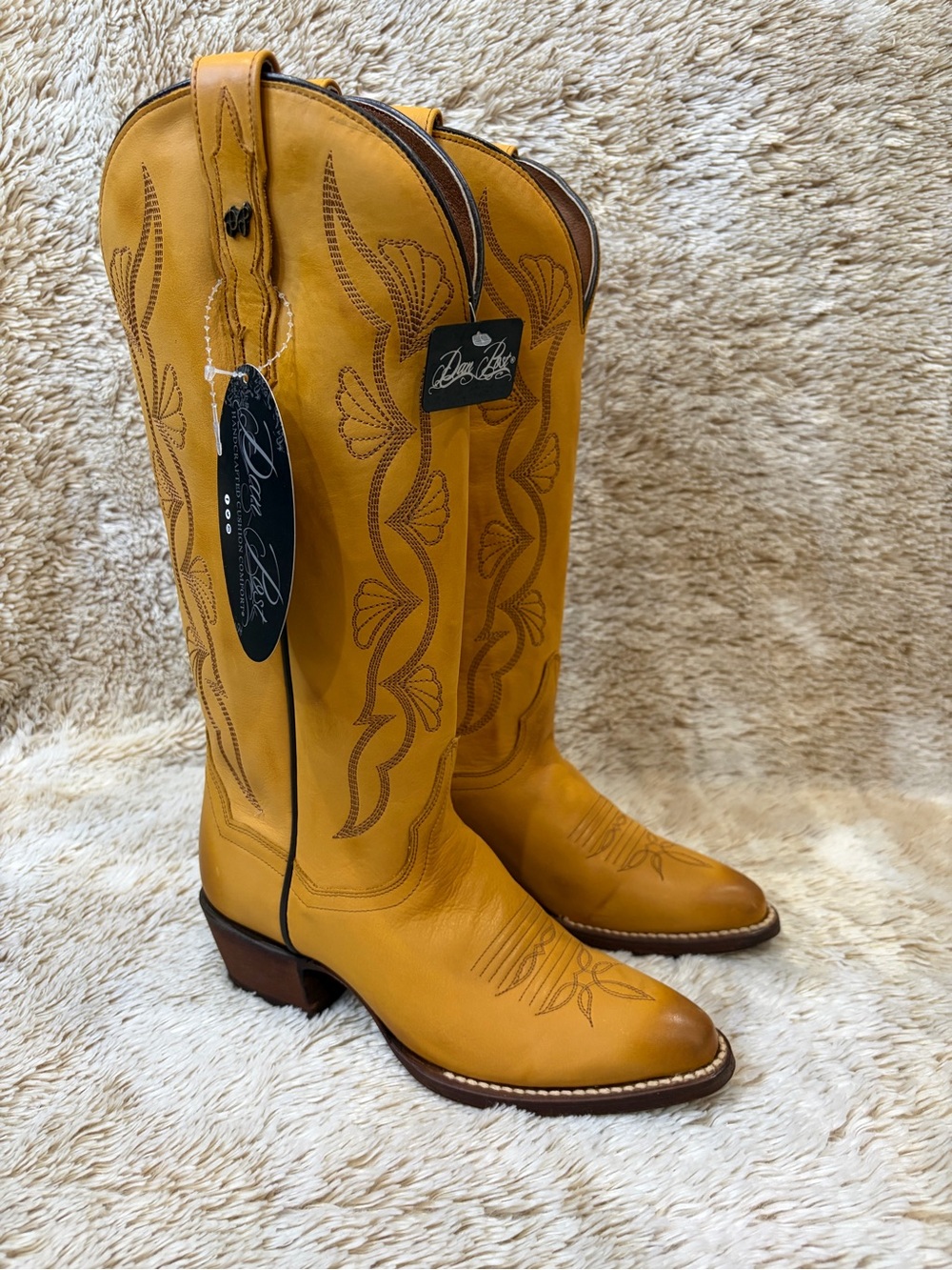 Dan Post Mustard Sunrise Canyon Western Boot size 6M